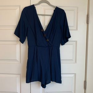 Altar’d State Navy Romper